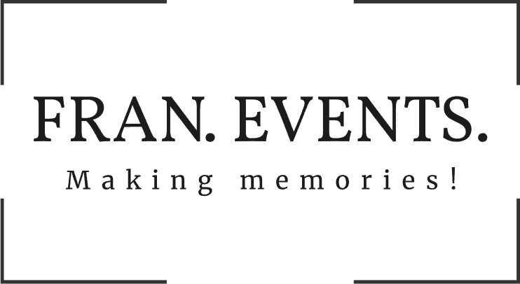 Logo Fran. Events.zwart