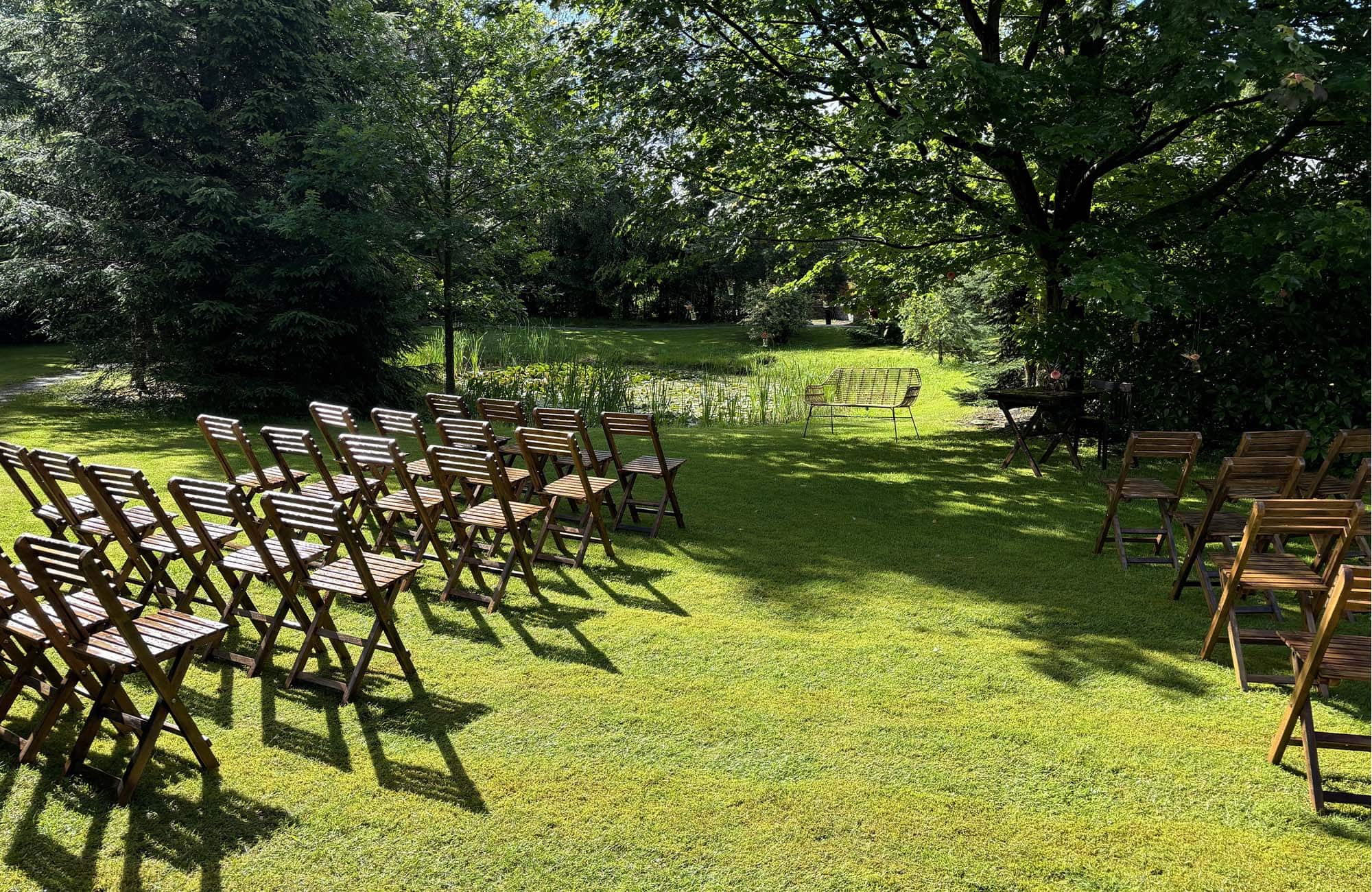 Trouwlocatie in natuur